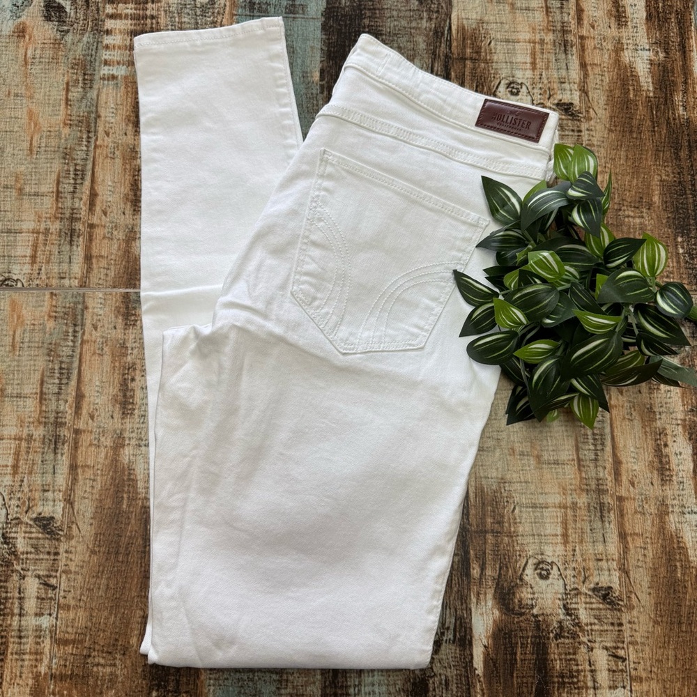 Women's “Hollister” High-waisted Distressed Skinny Jeans | #T20
